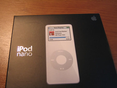 iPod nano 1G white